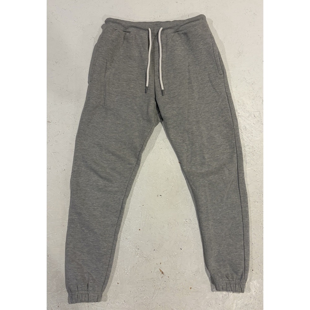 PULL BEAR Sweatpants Womens S Gray‎ Joggers Elastic Waist Drawstring Pockets